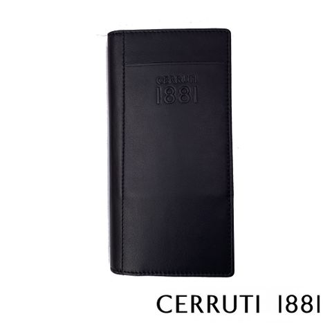 【Cerruti 1881】頂級義大利小牛皮12卡男用長夾 HIROSHI系列 全新專櫃展示品 (CEPU05715M)