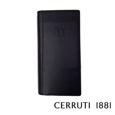 Cerruti 1881 頂級義大利小牛皮12卡男用長夾 HIROSHI系列 全新專櫃展示品 (CEPU05715M)