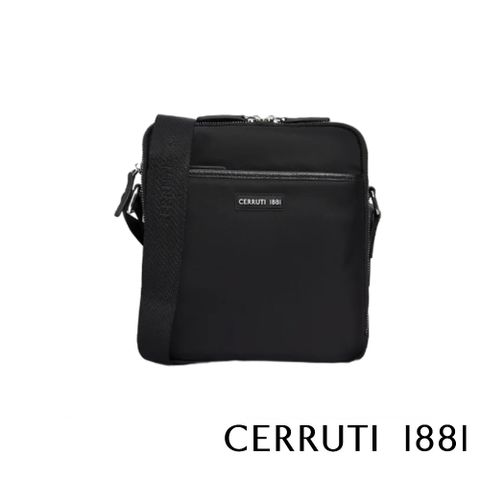 Cerruti 1881 頂級義大利斜背包 CEBO06669N 全新專櫃展示品(黑色)