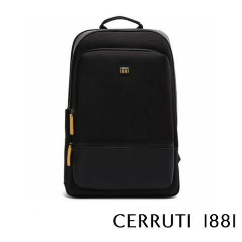 Cerruti 1881 限量2折 義大利頂級後背包 CEZA04814N 全新專櫃展示品(黑色)