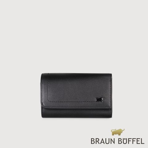 BRAUN BUFFEL 德國小金牛 台灣總代理 娜娜 鎖包-黑色/BF810-110-BK