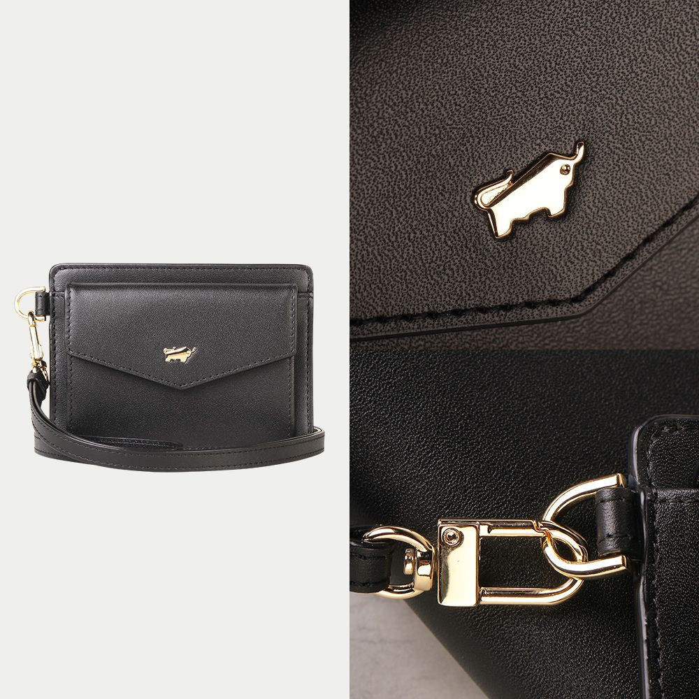 BRAUN BUFFEL 德國小金牛 台灣總代理 城市-A 證件夾-黑色/BF841-170-BK