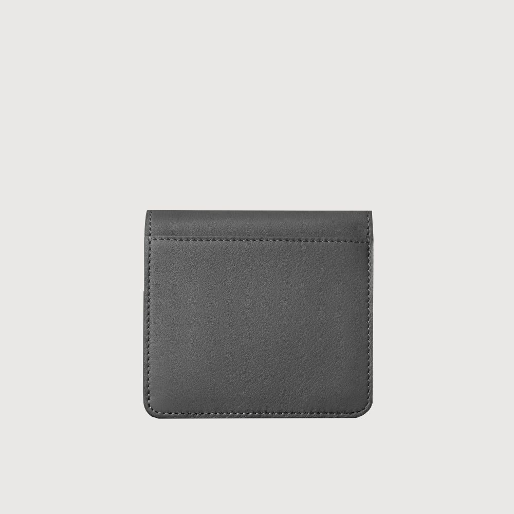 BRAUN BUFFEL 德國小金牛 台灣總代理 阿莉亞 7卡兩折短夾-黑色/BF843-403-BK