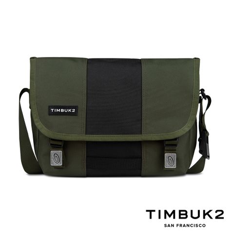 TIMBUK2 Classic Messenger Cordura Eco 11 吋經典郵差包 - 森綠黑拼色