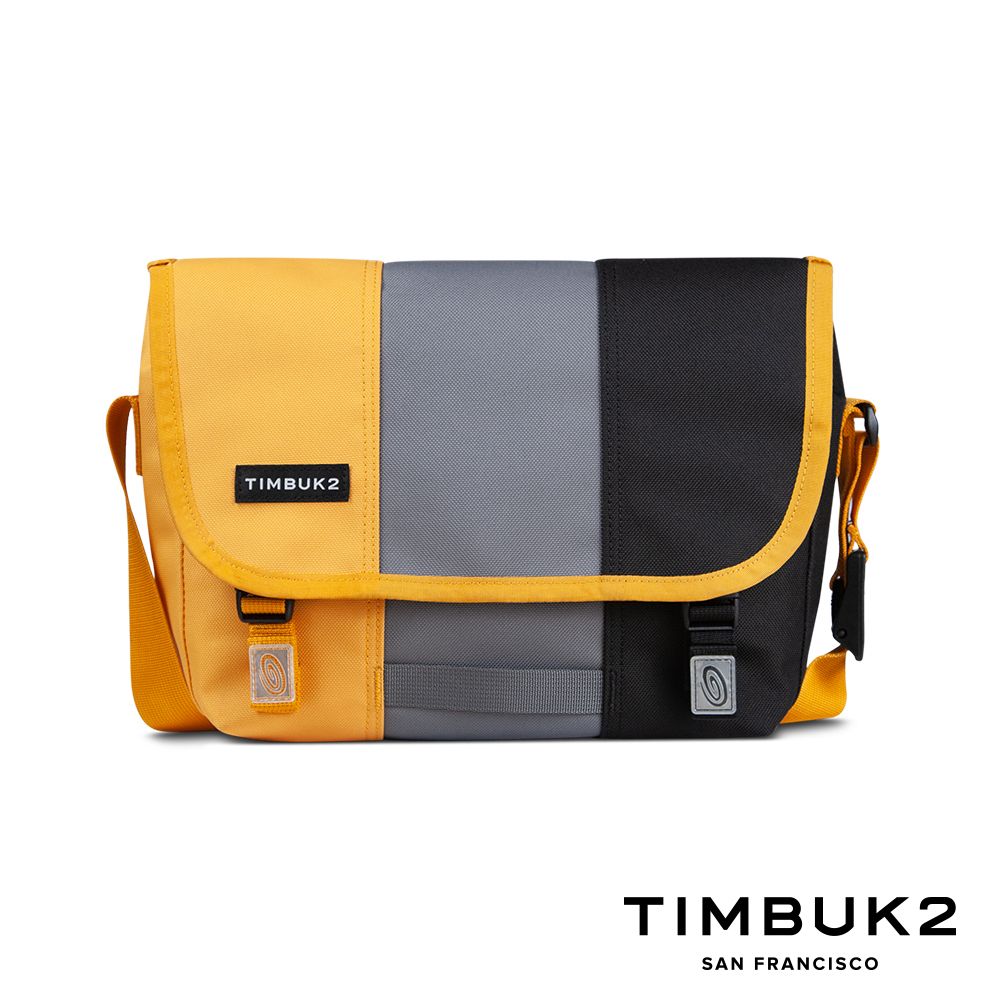 Timbuk2 Classic Messenger Cordura Eco 11 吋經典郵差包-黃灰黑拼色