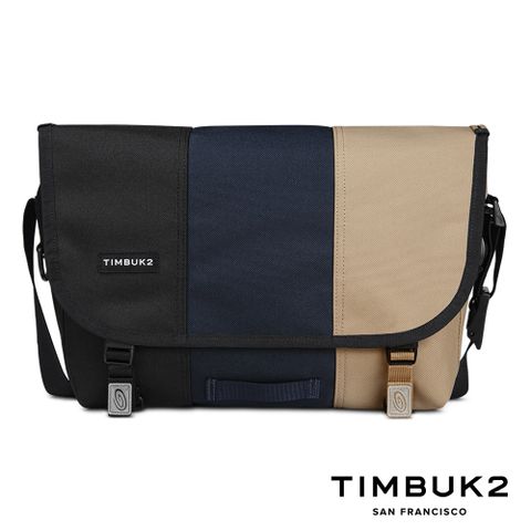 TIMBUK2 Classic Messenger CorduraR Eco 13 吋經典郵差包 -黑藍米拼色