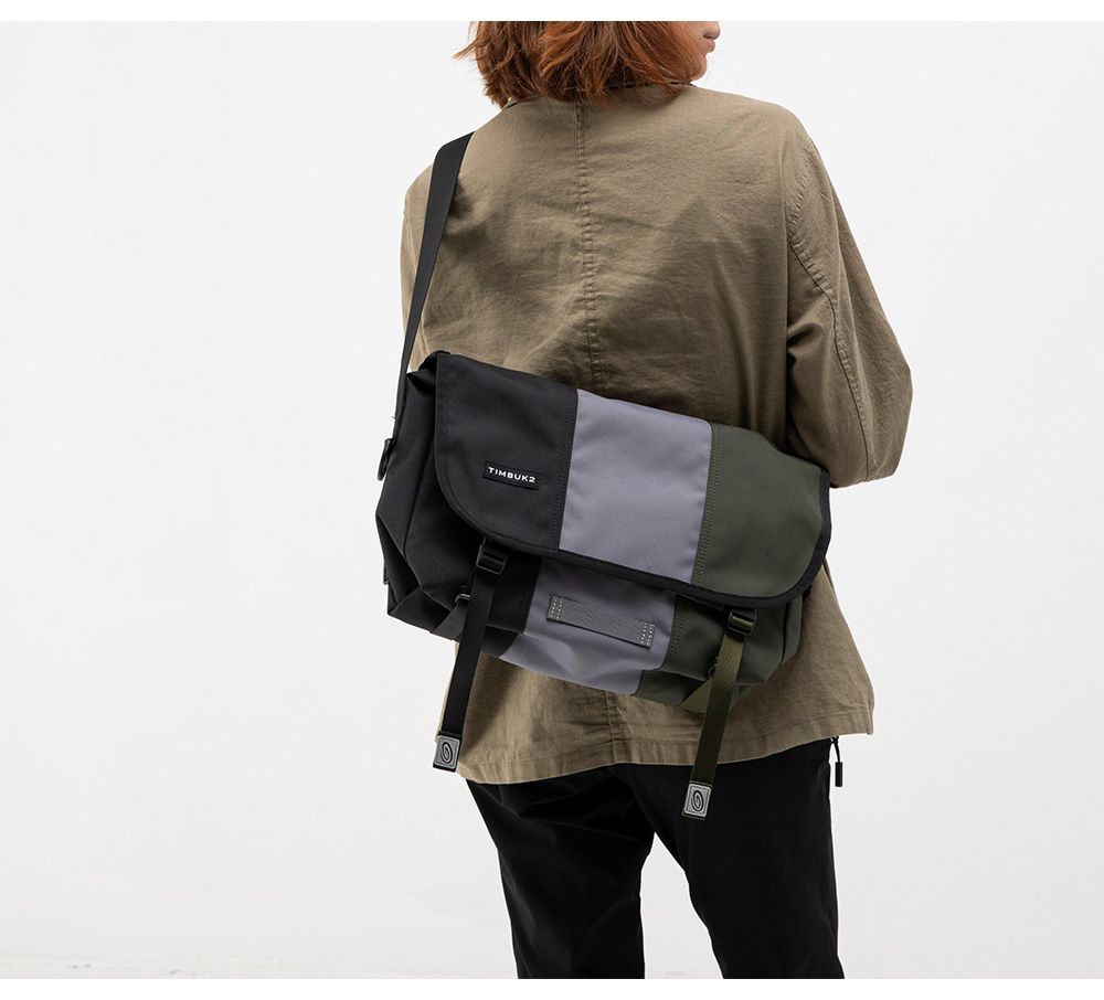 Timbuk2 Classic Messenger Cordura Eco 13 吋經典郵差包- 灰藍黑拼色