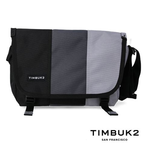 TIMBUK2 Classic Messenger CorduraR Eco 11 吋經典郵差包 - 黑灰拼色
