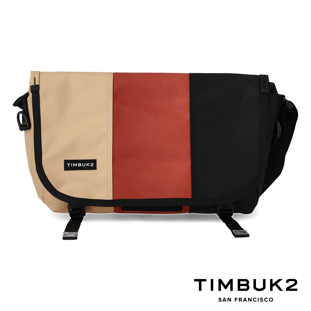 TIMBUK2 Classic Messenger CorduraR Eco 13 吋經典郵差包 - 褐橘黑拼色