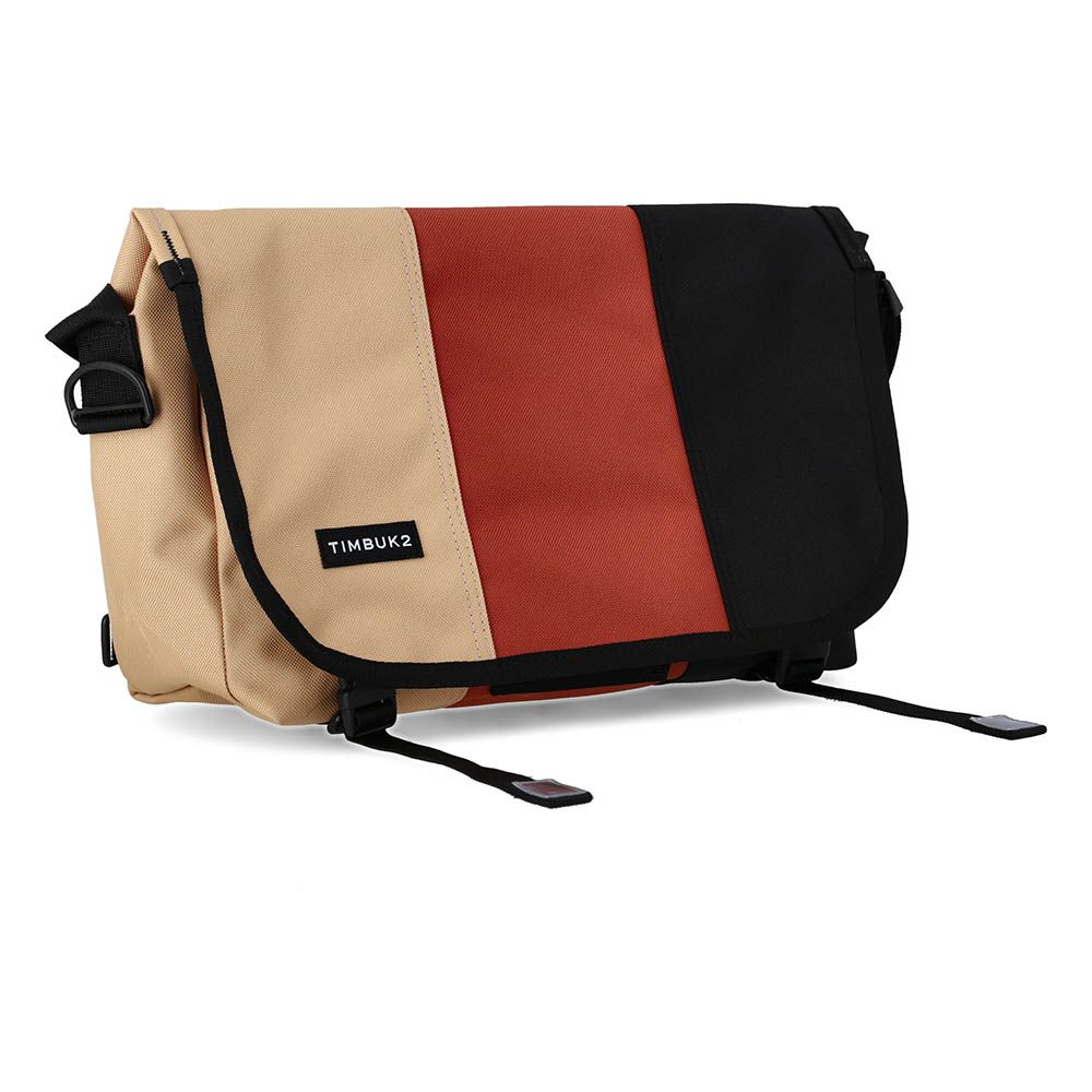 TIMBUK2 Classic Messenger CorduraR Eco 13 吋經典郵差包 - 褐橘黑拼色