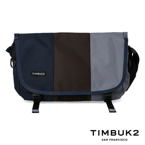 TIMBUK2 Classic Messenger CorduraR Eco 13 吋經典郵差包 - 藍棕灰拼色