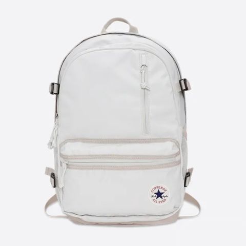 CONVERSE STRAIGHT EDGE BACKPACK 後背包 休閒包 男包 女包 淺灰棕-10021138-A07