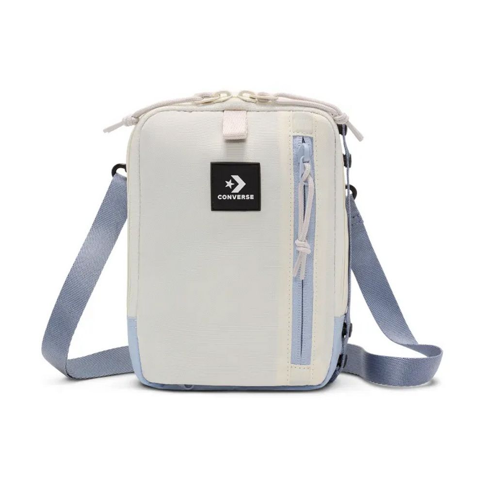  【CONVERSE】CONVERTIBLE CROSSBODY 側背包 男包 女包 白藍色_10024555-A10