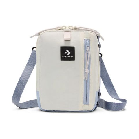 【CONVERSE】CONVERTIBLE CROSSBODY 側背包 男包 女包 白藍色_10024555-A10