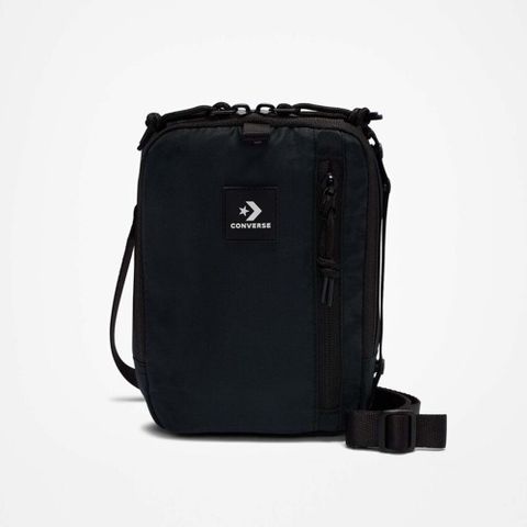 【CONVERSE】CONVERTIBLE CROSSBODY 側背包 男包 女包 黑色_10024555-A01