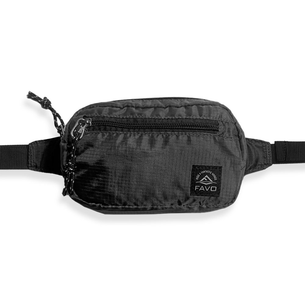 FAVO  ULTRALIGHT PACKABLE HIP PACK可收納斜背小包