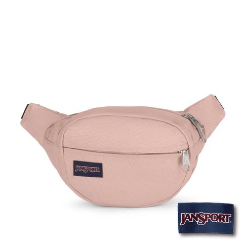 JANSPORT FIFTH AVENUE 校園系列腰包/單肩包 -玫瑰粉