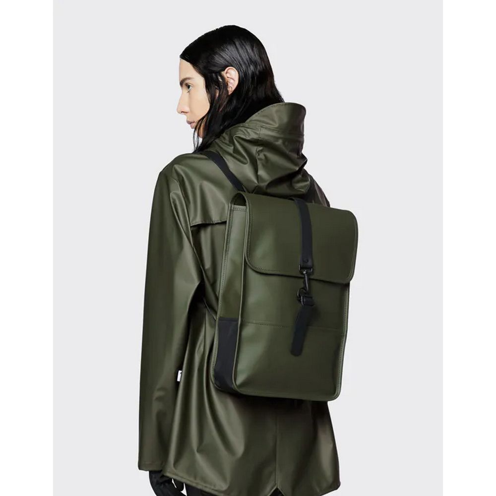 Rains  Backpack Mini 經典防水小型雙肩背長型背包(12800)