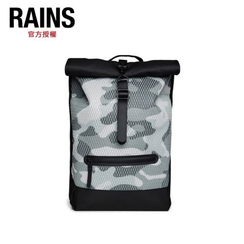 Rains Rolltop Rucksack Mesh W3 網狀造型防水捲蓋後背包(13340)