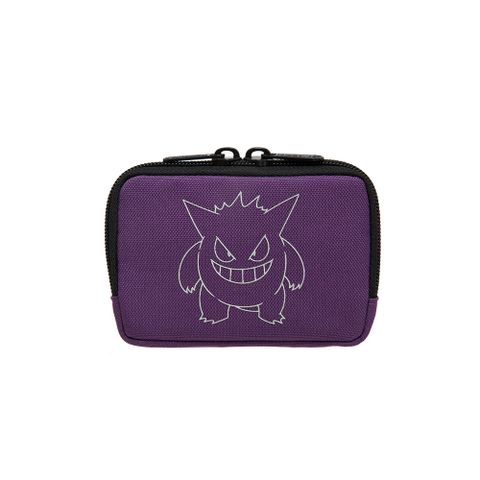 【OUTDOOR】Pokemon聯名款夜光耿鬼零錢包-紫色 ODGO21A07PL