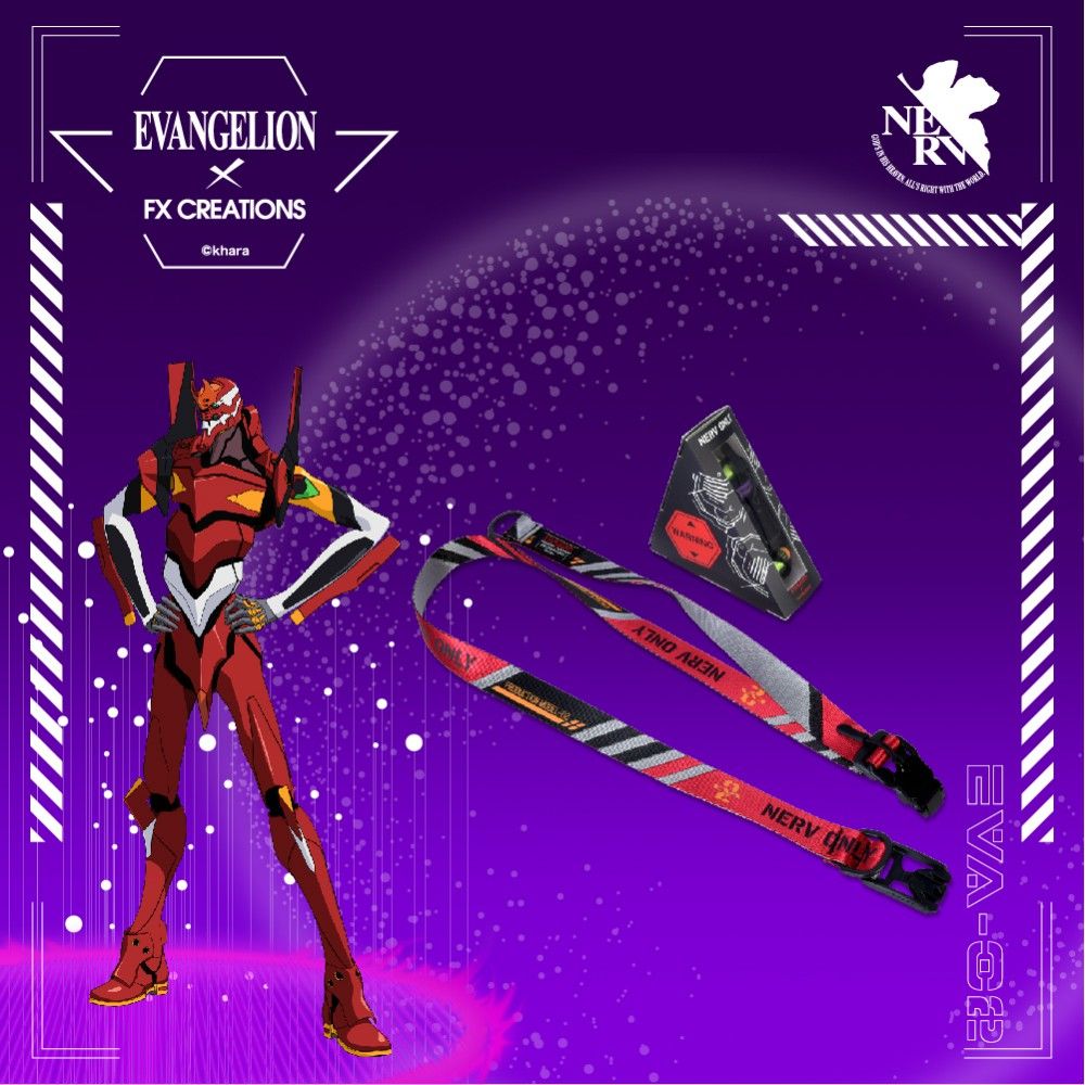 OUTDOOR 【EVA新世紀福音戰士】貳號機 腰帶 EVA233008-89