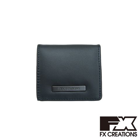 【FX CREATIONS】HGUW系列牛皮零錢包-黑 HGUW69868-01
