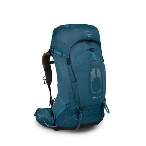 OSPREY Atmos AG 50 男 網架登山背包 氣壓藍 10004006