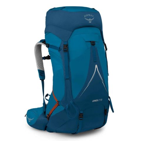 OSPREY Atmos AG LT 50 網架輕量登山背包 煤礦藍 10004681/10004682