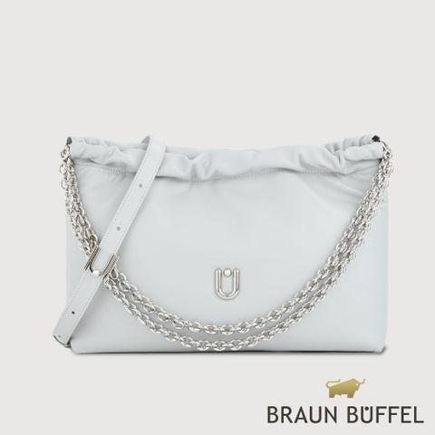 【BRAUN BUFFEL 德國小金牛】台灣總代理 艾拉 肩包-薄荷綠/BF844-52-FM