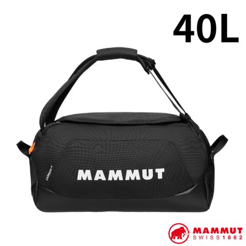 MAMMUT 長毛象 Cargon 背提兩用旅行袋 40L.手提行李袋.旅行背包/自助旅行.出國旅遊/2570-02081-0001 黑