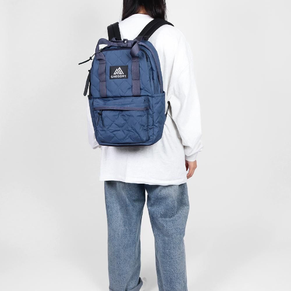 Gregory 後背包 18L EASY PEASY DAY 深藍格紋 CORDURA 抗撕裂 背包 雙肩包 包包 103868A502
