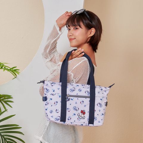 【Hello Kitty】皇家航海-托特包-白 KT03J03WT(11GI)