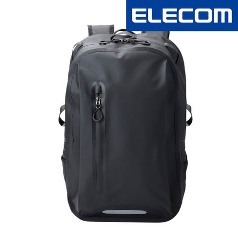ELECOM防水IPX6商務後背包-黑