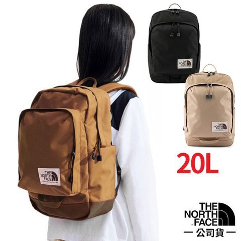 【The North Face】兒童/青少年 抗撕裂多功能減震透氣後背包20L/8B23