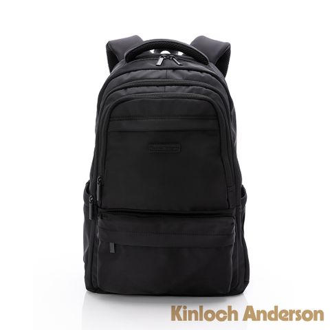 Kinloch anderson 金安德森 Blithe 多隔層機能後背包-自信黑
