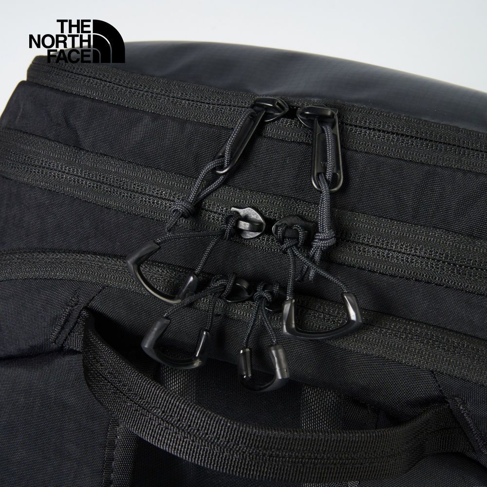 The North Face 北面 男女款黑色大容量多功能休閒後背包｜8BK8KX7 筆電包/登山包