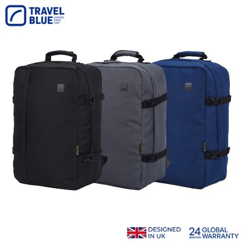 Travel Blue 藍旅 Trekker 漫步款Pro 旅行背包 3色 (輕旅行 登機後背包 旅行後背包)