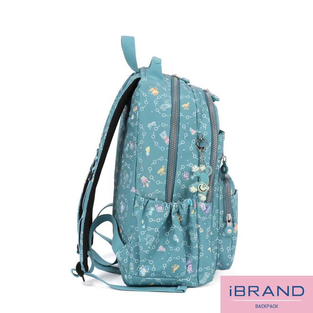 iBrand 後背包 經典百搭輕盈多口袋後背包-探索樂園