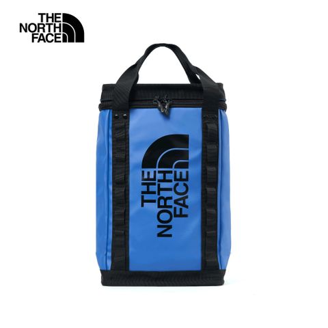 The North Face 北面 男女款藍色DWR防潑水大容量休閒後背包｜3KYV5H2 筆電包/登山包