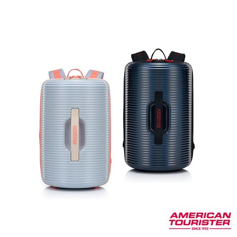 American Tourister 美國旅行者 ROLLIO U圓桶筆電後背包/雙肩包/電腦包14吋(多色可選)