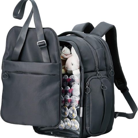 ELECOM 推活!可拆式2WAY後背痛包M