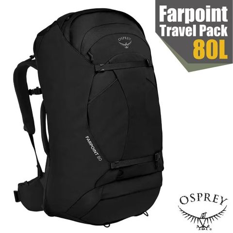OSPREY Farpoint 80 專業自助旅行超大容量雙肩後背包80L.登山健行包.行李包.旅行箱/壯旅.出國.遊學