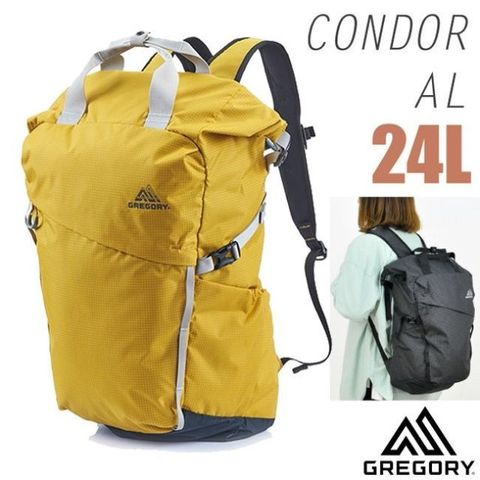 【美國 GREGORY】新款 24L CONDOR AL 輕量後背包/142520 芥末黃