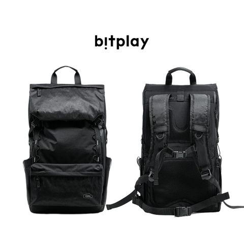【bitplay】28L 跨境旅行後背包-黑色