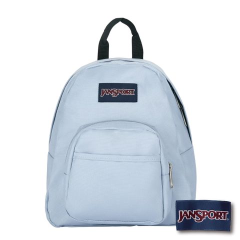 JANSPORT HALF PINT 校園系列小款後背包 -粉嫩藍