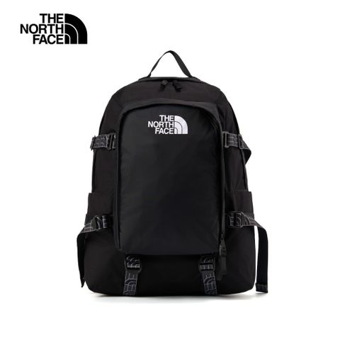 The North Face北面男女款黑色休閒後背包｜8DJJKX7 筆電包/登山包