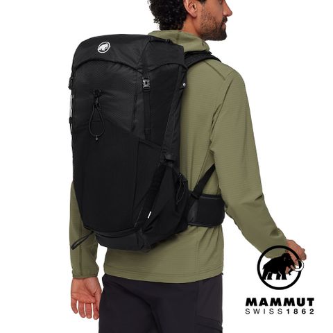 【Mammut 長毛象】Ducan 32 輕量健行後背包 32L 黑色 #2530-01300