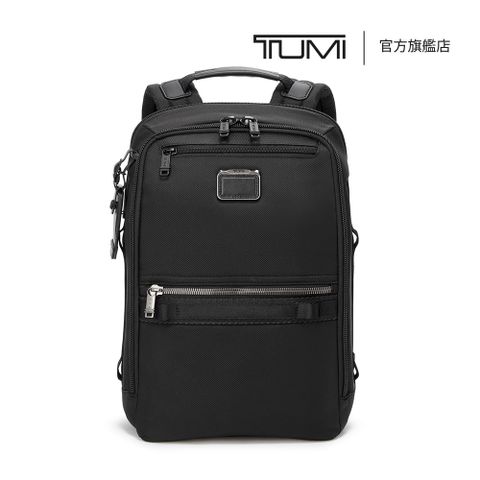 TUMI Alpha Bravo Dynamic 彈道尼龍商務休閒背包 - 黑色