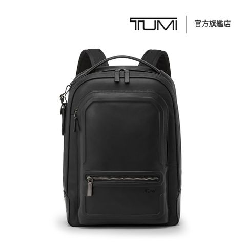 TUMI Harrison Bradner 背包 in 亮黑色