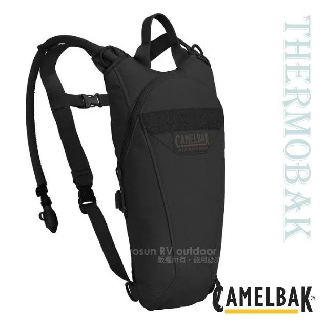 CamelBak 美國 THERMOBAK 軍規超耐磨戰術長水袋背包(附3L長水袋)/500D 雙層防撕裂Cordura_CB1683001000 軍黑